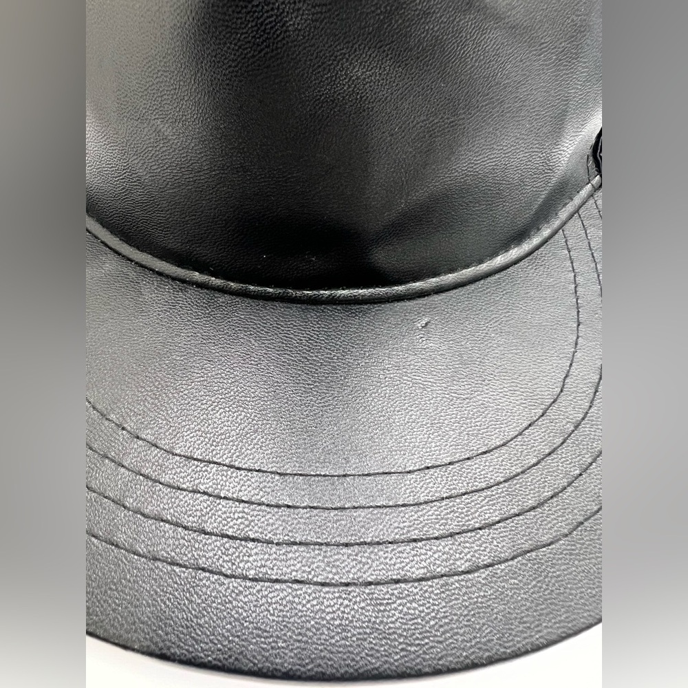 Jay and Silent Bob Bluntman Black Faux Leather Baseball Cap with Pointed Ears - Picture 2 of 8